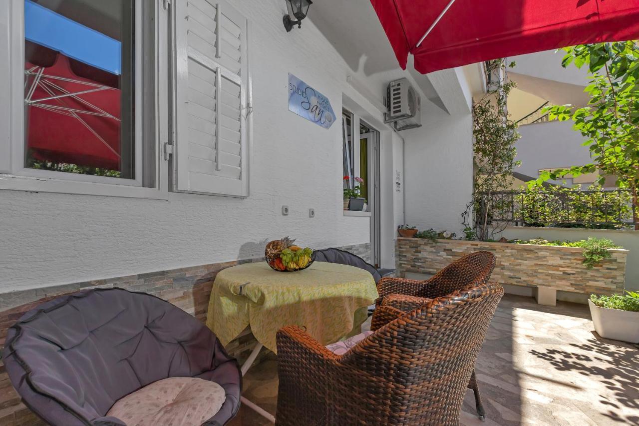 Apartmani Luna Baška Voda エクステリア 写真